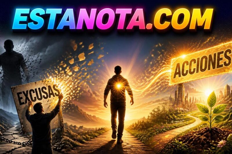 Transforma tus excusas en acciones y verás milagros