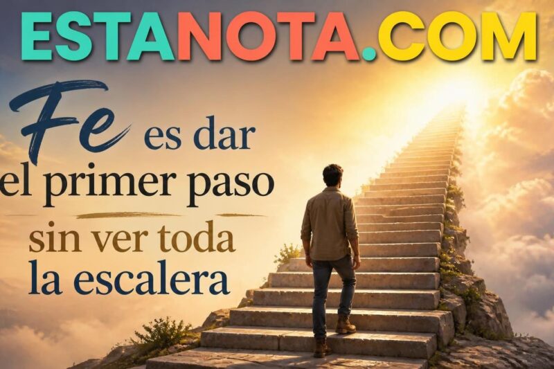 dar el primer paso